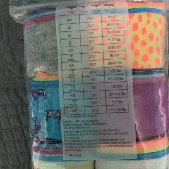 Girls Briefs Size 12. Both packages for $8. NWT - Picture 4 of 6
